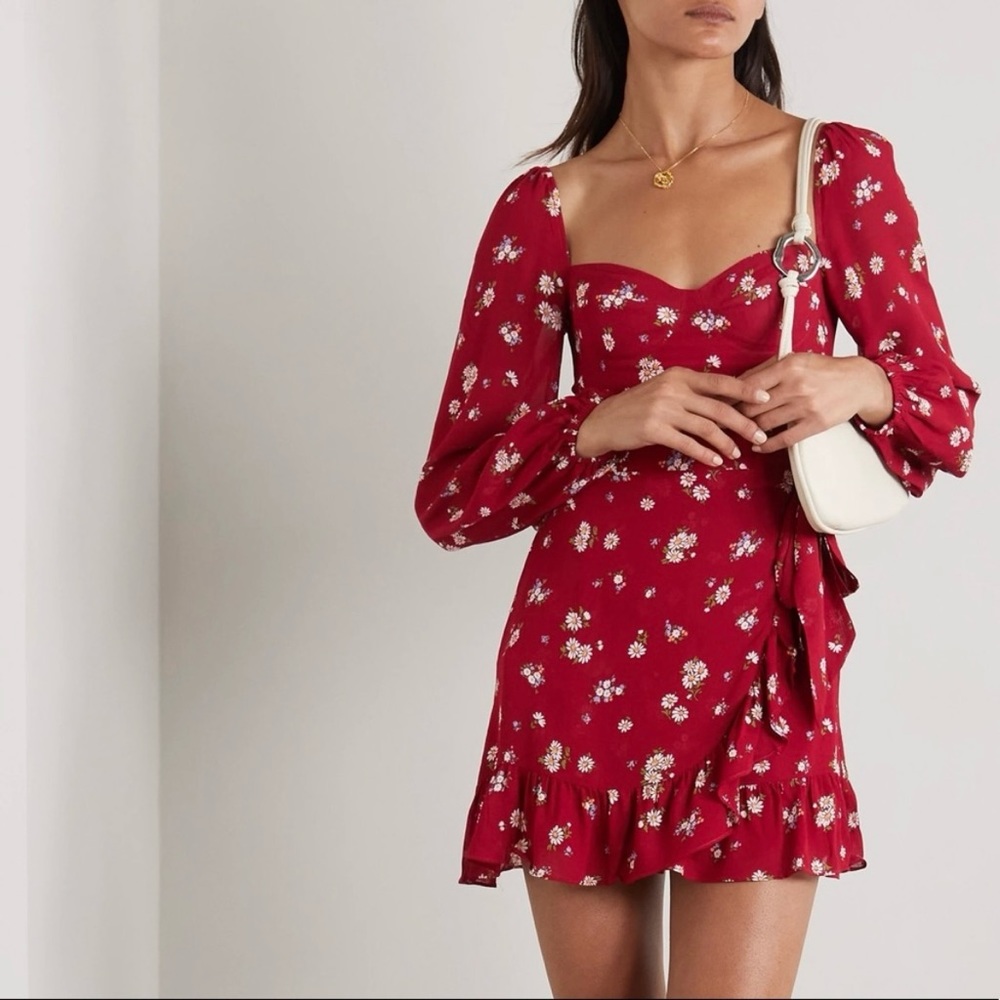 Reformation Cammi Mini Dress size 6